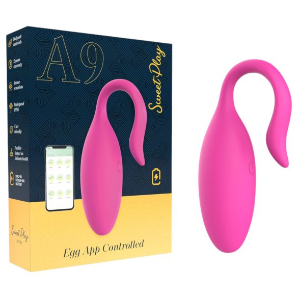 Sweet Play - huevo vibrador inteligente - control remoto - rosa