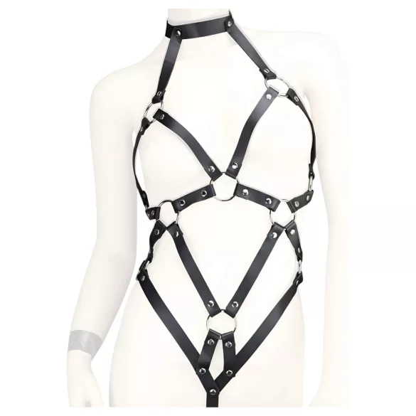 Wild Play - body lencería femenina - encaje negro