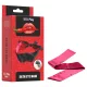Erospace Wild Play - antifaz de satén para juegos de rol (negro y rosa)