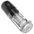 Men's Play - masturbador negro giratorio, succionador y vibrador