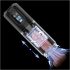 Men's Play - masturbador negro giratorio, succionador y vibrador