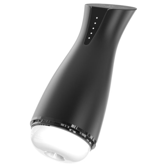 Men's Play - masturbador succionador vibrador con calor (negro)