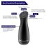 Men's Play - masturbador succionador vibrador con calor (negro)
