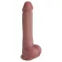 Erospace Natural Play - dildo de silicona 24 cm (color carne)