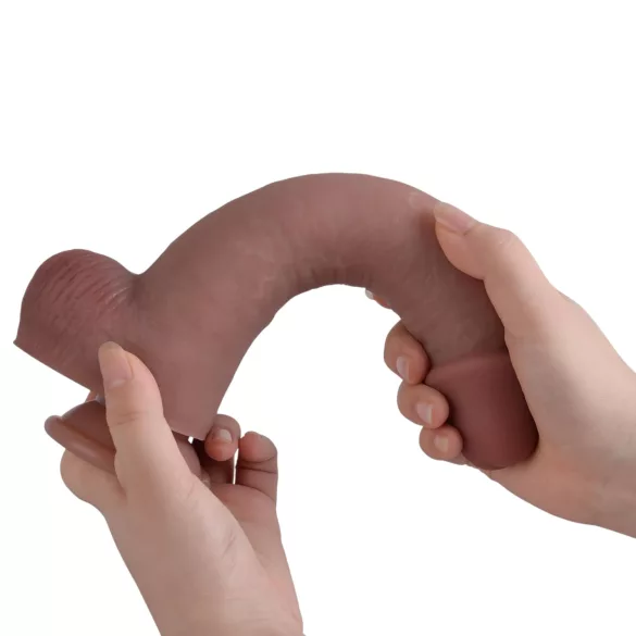 Erospace Natural Play - dildo de silicona 24 cm (color carne)