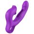 Sweet Play - vibrador punto G con movimiento y succión - silicona lila