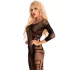 Livco Monata - body de red abstracto - negro - talla S-L
