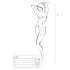 Passion BS001 - body de red grande - negro - talla S-L