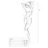 Conjunto Minimalista de Red Passion BS016 (Negro) - Tallas S-L