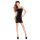 Passion BS026 - vestido mini con tirantes - negro - talla S-L
