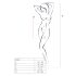 Passion BS027 - Vestido mini de red (rojo) - Tallas S-L