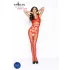 Passion BS032 - body de red abierto - sexy - rojo - talla S-L