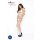 Passion BS032 - Mono de red abierto (blanco) - Tallas S-L
