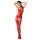 Conjunto de red Passion BS050 - corazón y flores (rojo) - Talla S-L