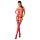 Passion BS054 - Conjunto Floral de Encaje (Rojo) - Tallas S-L