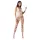 Passion BS058 - body de red abierto - blanco - talla S-L
