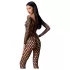 Passion BS077 - body de red manga larga - negro - talla S-L
