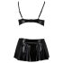 Conjunto Passion Deby - Sujetador y Minifalda (Negro) - L/XL