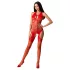 Passion BS079 - conjunto de red - color rojo - talla S-L