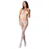 Passion BS084 - body entero con tirantes y cordones - blanco (S-L)