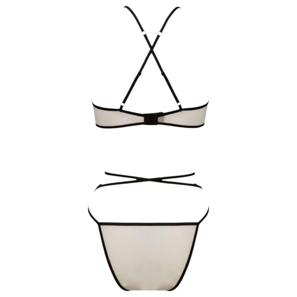 Passion Chika - set de sujetador (crema) - L/XL