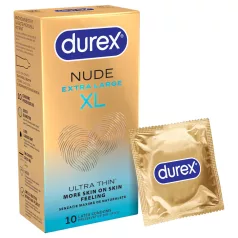 Durex Nude XL - preservativos extragrandes (10 uds.)