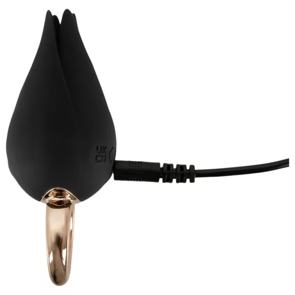 Belou - vibrador para dedos - silicona negra