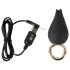 Belou - vibrador para dedos - silicona negra