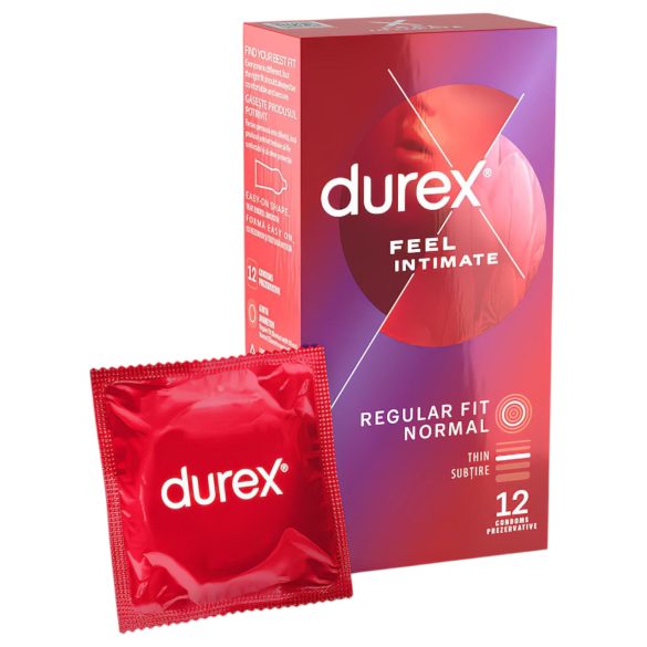 Durex Sensación Íntima - paquete de preservativos ultrafinos (2x12 unidades)