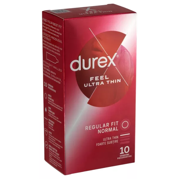 Durex - preservativo ultrafino realista - pack 2x10 unidades