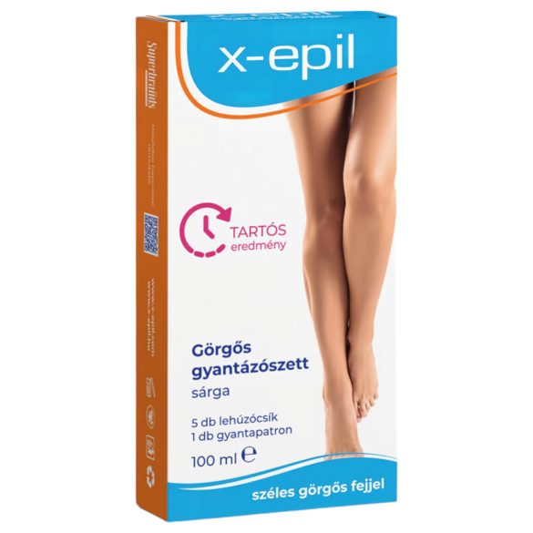 Set de Depilación con Rodillo X-Epil - Amarillo
