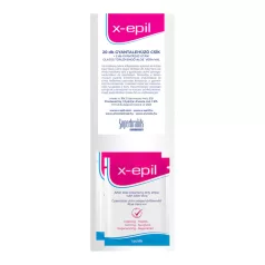   X-Epil bandas depilatorias de tela (20u) + toallitas oleosas (2u)