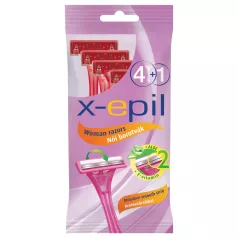   X-Epil - maquinilla de afeitar desechable mujer 2 hojas (5 uds)