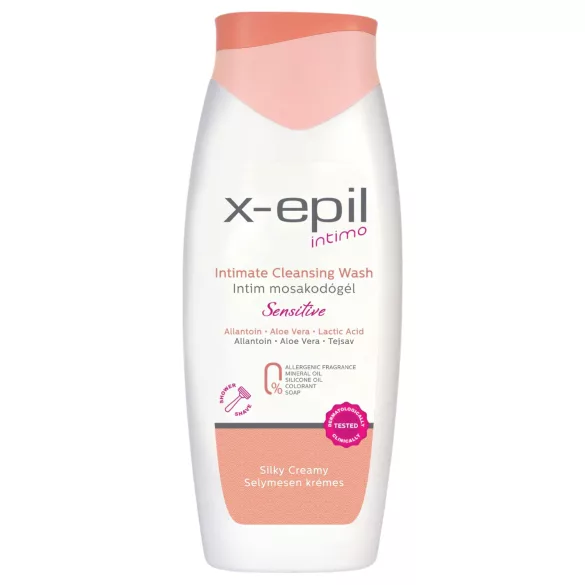 X-Epil Intimo Sensitive - gel íntimo limpiador suave - 400 ml