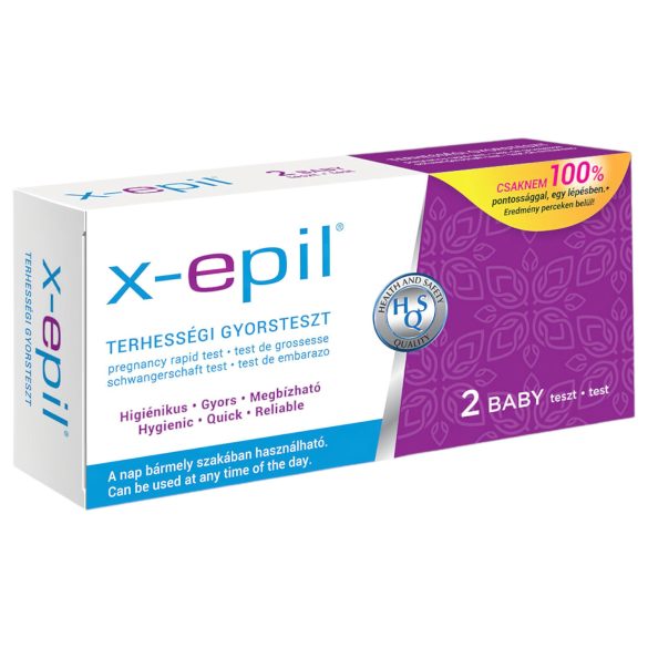 X-Epil - Prueba rápida de embarazo (2 uds)