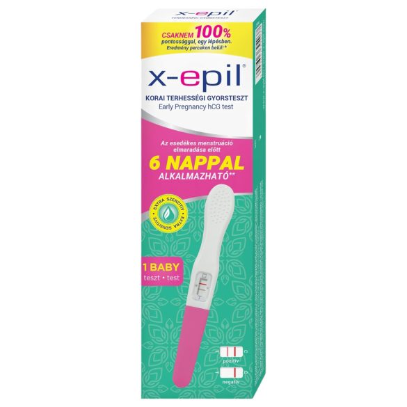 Prueba rápida de embarazo X-Epil (1 unidad)