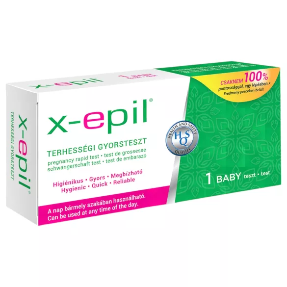 X-Epil - test de embarazo rápido en tira - 1 unidad