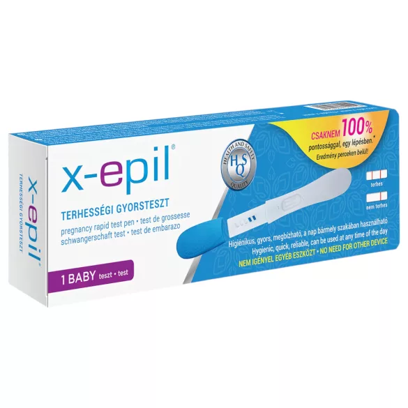 X-Epil - test de embarazo rápido tipo bolígrafo - 1 unidad