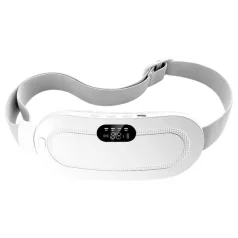 EMS - cinturón masajeador menstrual recargable - blanco