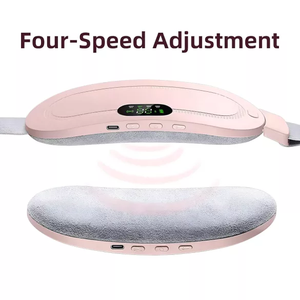 EMS - cinturón masajeador menstrual recargable - rosa