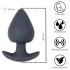 Desirel Obsidian - Vibrador anal con control por app (negro)