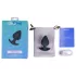 Desirel Obsidian - Vibrador anal con control por app (negro)