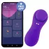 Desirel Confidential - vibrador para braguitas con control app - silicona lila