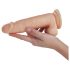 Desirel Titan - Dildo realista con testículos (color natural)