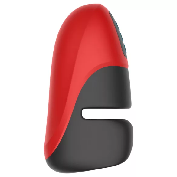 Lena - masturbador vibrador y de presión (rojo)