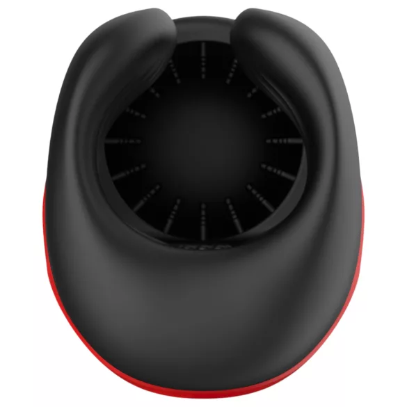 Lena - masturbador vibrador y de presión (rojo)