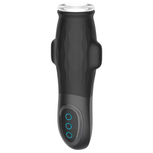 Lonely Anne - masturbador recargable succionador vibrador para hombre - negro