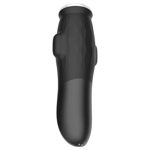 Lonely Anne - masturbador recargable succionador vibrador para hombre - negro