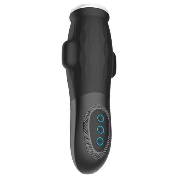 Lonely Anne - masturbador recargable succionador vibrador para hombre - negro