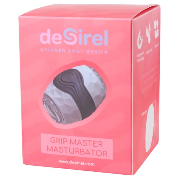 Desirel Grip Master - masturbador apretable (gris)